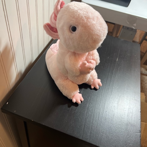 Douglas Pink Axolotl Plush Stuffed Animal Iridescent Tail Sparkle New W/O Tags - Picture 11 of 16